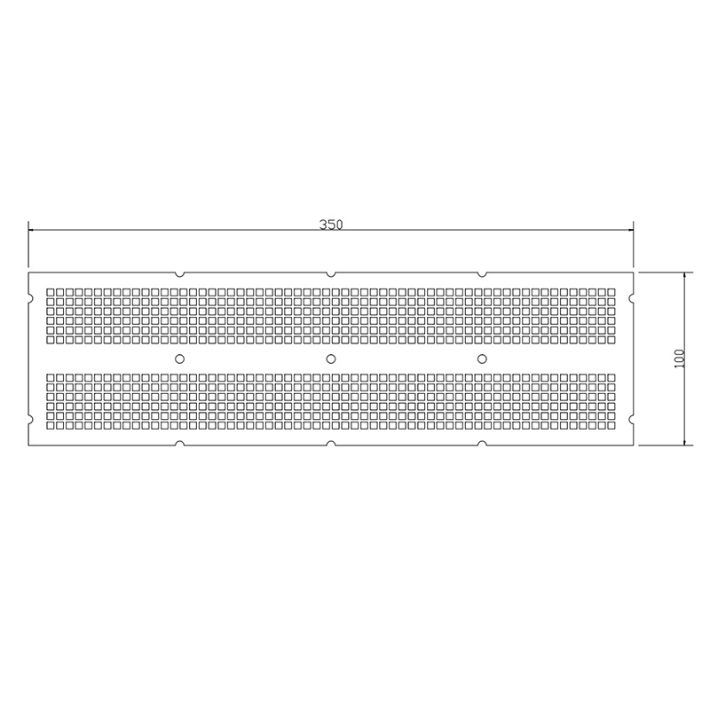 LED infrared heating plate (medium power)