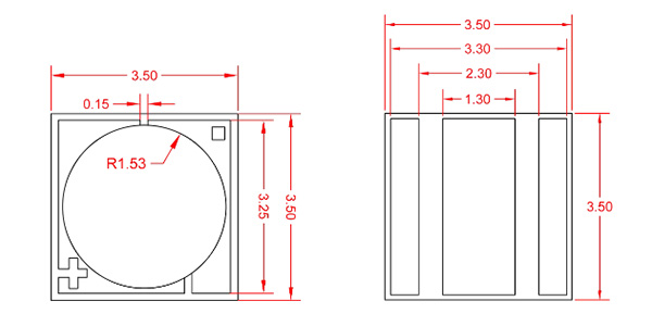 3535 980nm led