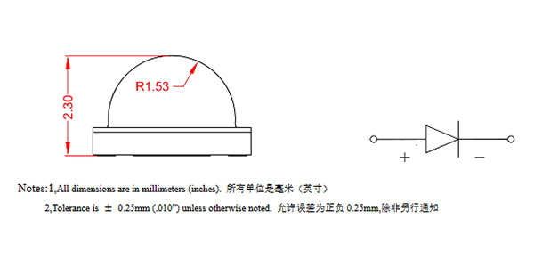 3535 980nm led